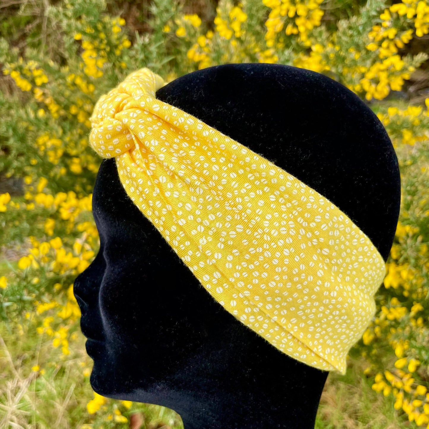 Yellow Sailor Knot Headband