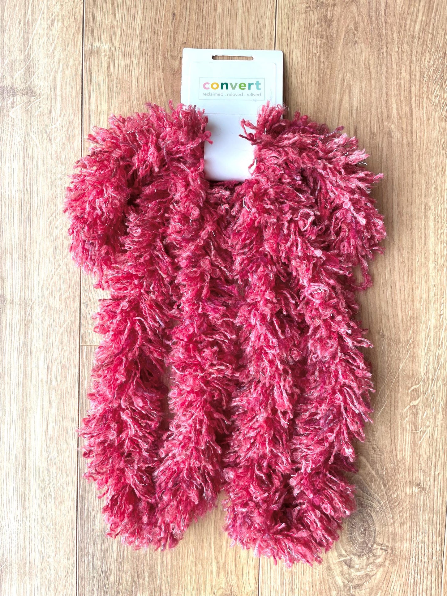 Tinswool Upcycled Wool Tinsel - Cherry
