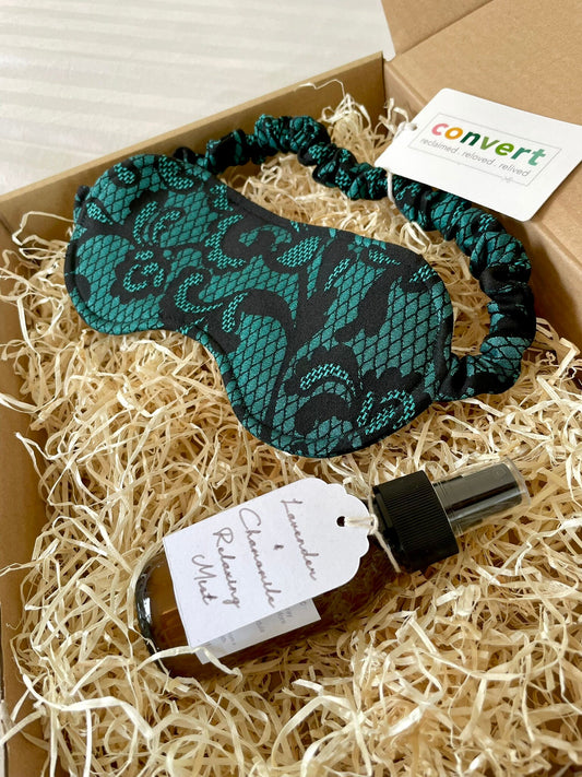 Slumber Gift Set with Floral Eye Mask