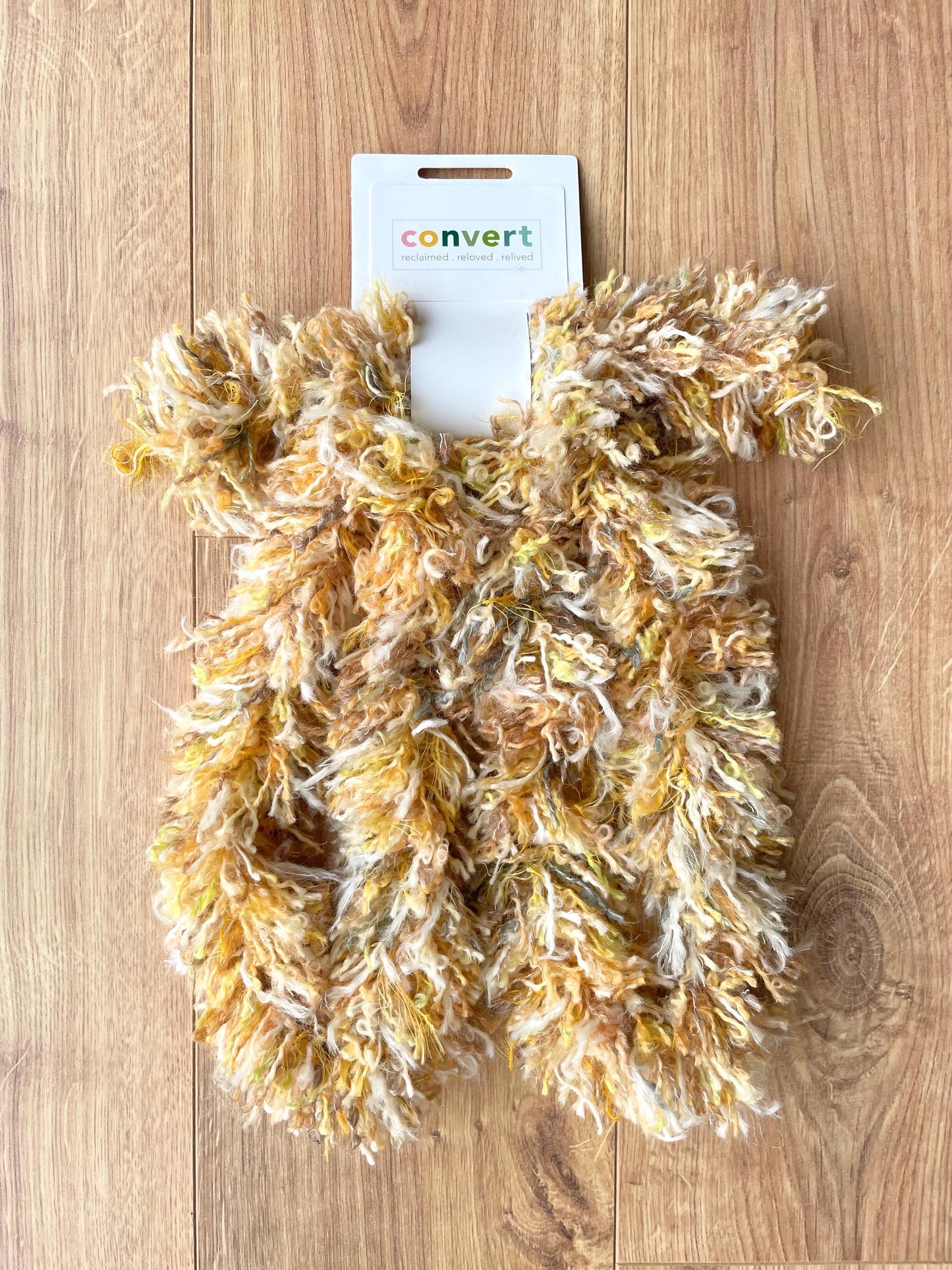 Tinswool Upcycled Wool Tinsel - Yellow