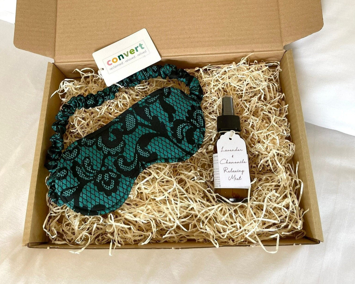 Slumber Gift Set with Floral Eye Mask