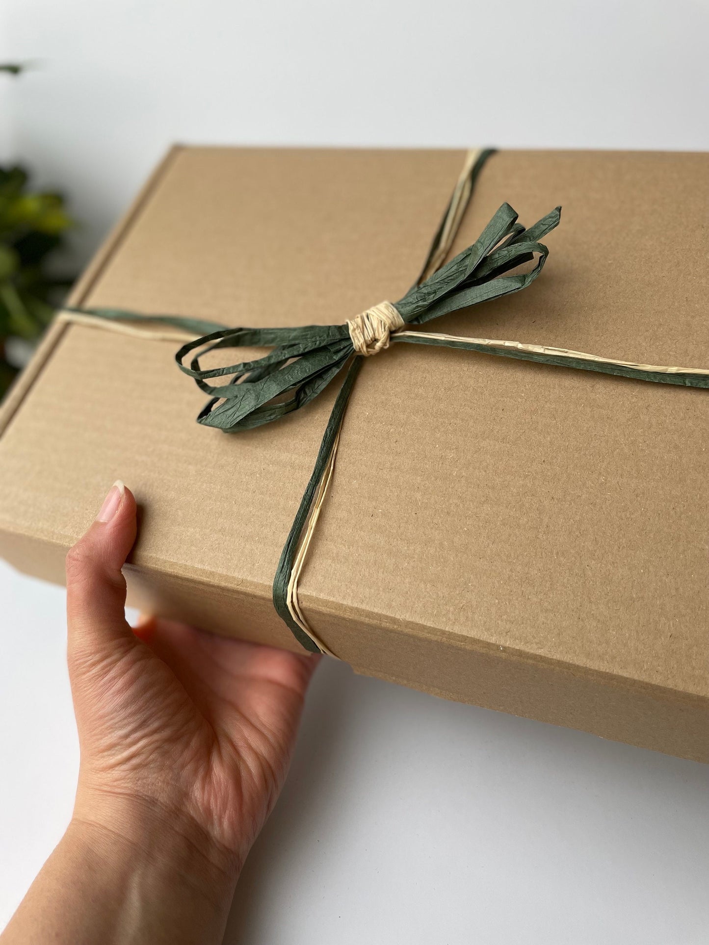 Unwind Gift Box with Blue Floral Eye Pillow