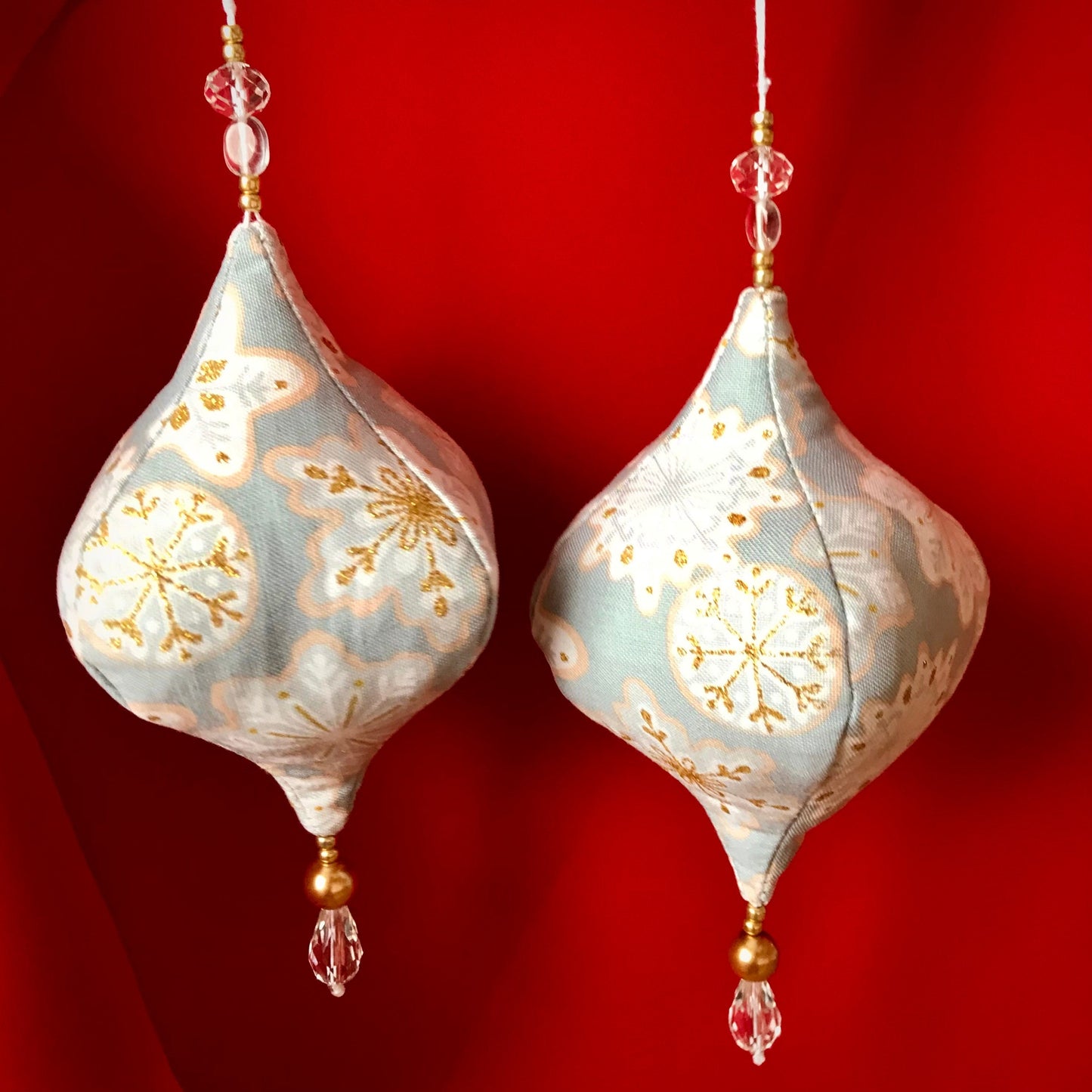 Jewel Fabric Christmas Tree Decoration