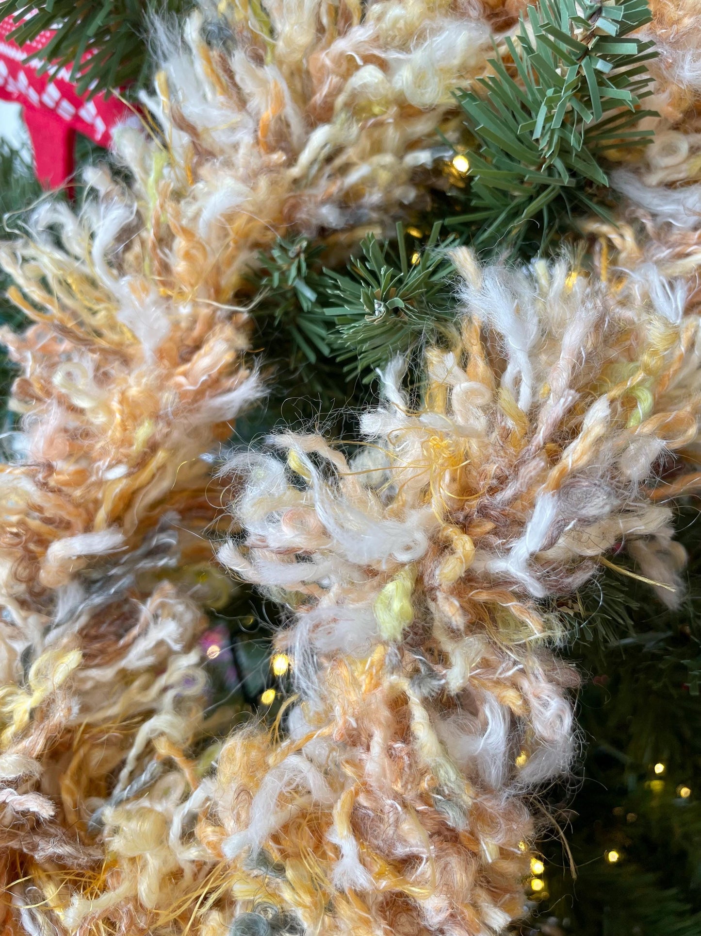 Tinswool Upcycled Wool Tinsel - Yellow