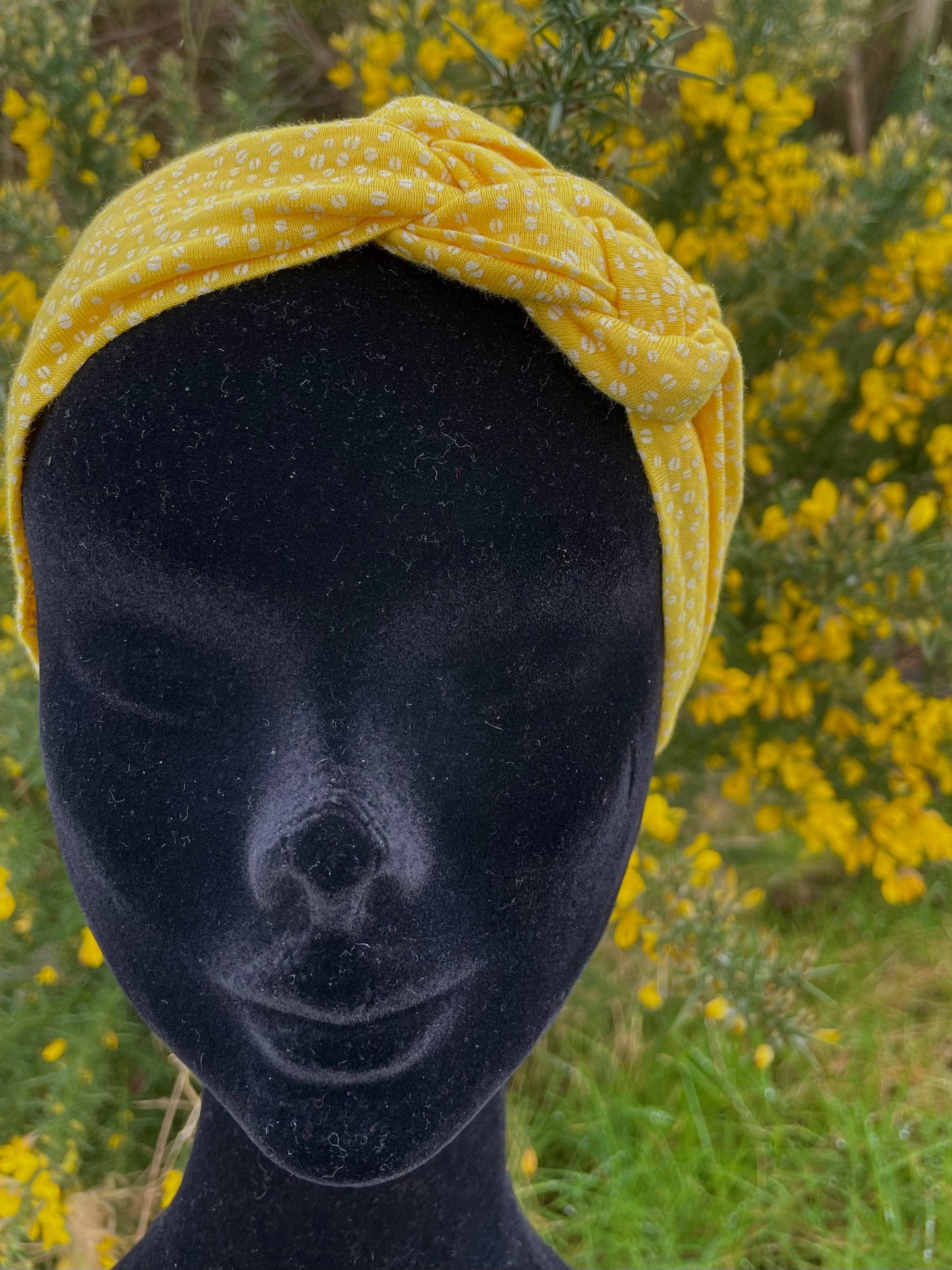 Yellow Sailor Knot Headband