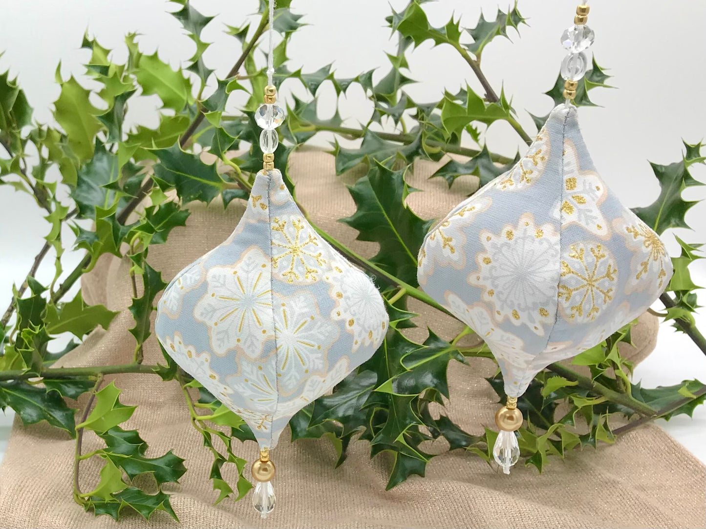 Jewel Fabric Christmas Tree Decoration