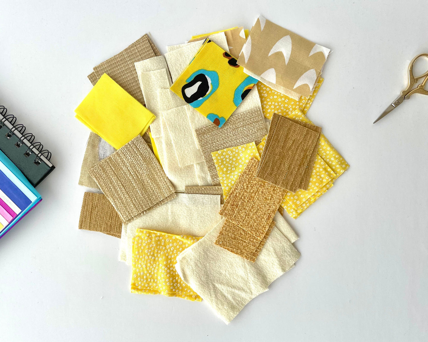 Wee Scraps Glow Fabric Scraps