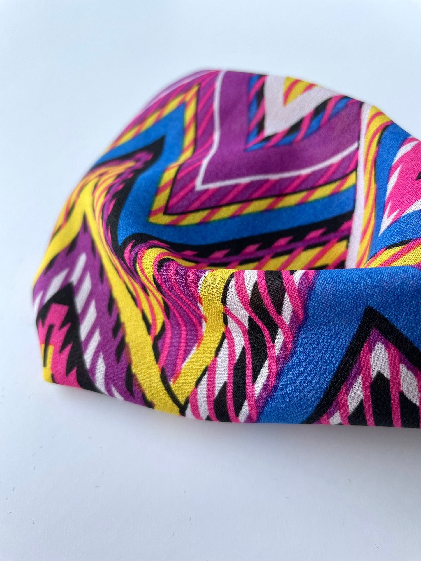 Vibrant Sheer Crossover Headband