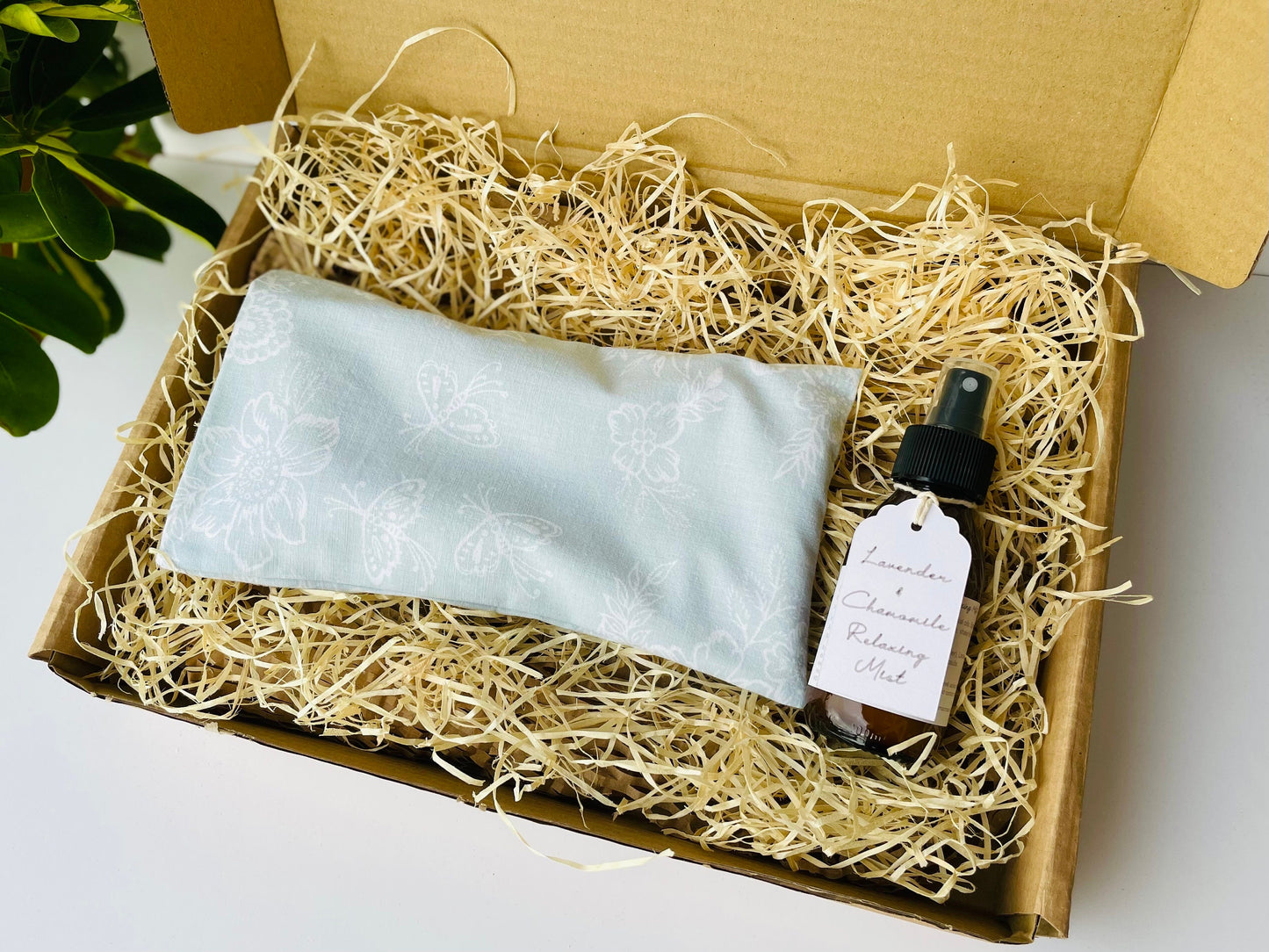 Sleep Tight Gift Set with Blue Eye Pillow