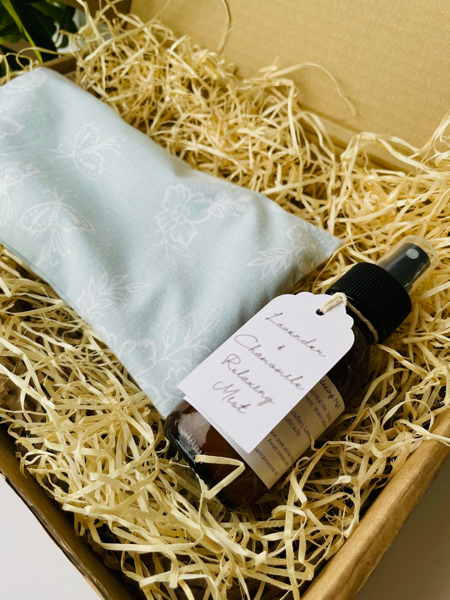 Sleep Tight Gift Set with Blue Eye Pillow